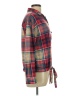 Polly & Esther Plaid Red Long Sleeve Blouse Size L - photo 4