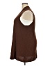 Coldwater Creek Brown Sweater Vest Size 18 - photo 5