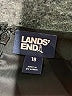 Lands' End Solid Black Cocktail Dress Size 18 - photo 7