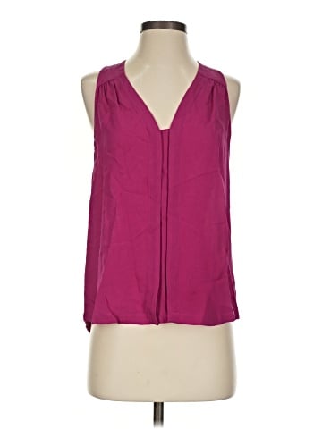 Rebecca Taylor Sleeveless Silk Top (view 1)