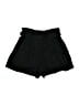 Madewell Solid Black Paperbag Shorts Size 0 - photo 2