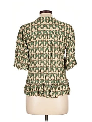 Maeve by Anthropologie Short Sleeve Blouse (view 2)