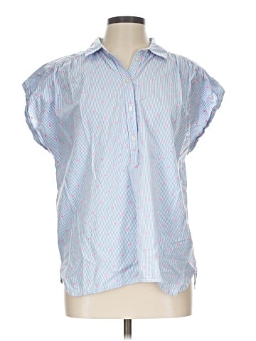 Ann Taylor LOFT Short Sleeve Blouse (view 1)