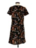 Nine West Print Brown Casual Dress Size S - photo 2