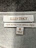 Ellen Tracy 100% Merino Extra Fine Wool Silver Wool Pullover Sweater Size M - photo 7