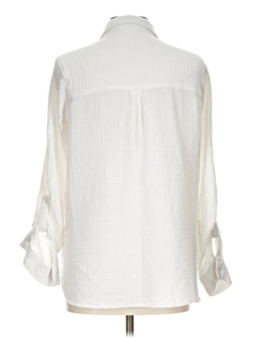 Anne Klein Long Sleeve Blouse (view 2)
