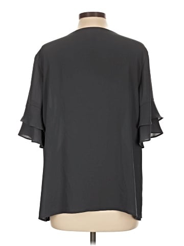 Ann Taylor LOFT Short Sleeve Blouse (view 2)