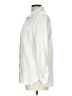 Anne Klein Houndstooth Ivory Long Sleeve Blouse Size L - photo 5