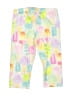Biscotti Print White Leggings Size 3 - photo 2