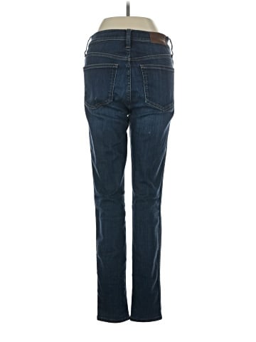 Madewell 10" High-Rise Skinny Jeans in Woodland Wash: TENCEL&trade; Denim Edition (view 2)