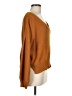 Lucky Brand Solid Brown Pullover Sweater Size M - photo 4