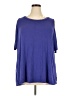 Ellos Purple Short Sleeve Top Size 18 - photo 1