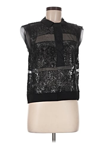 Rebecca Taylor Sleeveless Silk Top (view 1)