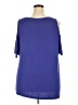 Ellos Purple Short Sleeve Top Size 18 - photo 2