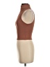 Zara Brown Sleeveless Turtleneck Size S - photo 5
