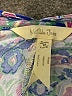 Matilda Jane 100% Rayon Blue Short Sleeve Blouse Size M - photo 7