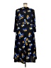 Talbots Print Blue Black Casual Dress Size 18W - photo 2