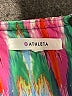 Athleta 100% Polyester Print Pink Casual Dress Size M - photo 7