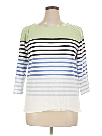 Talbots Outlet 3/4 Sleeve T-Shirt (view 1)