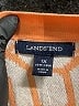 Lands' End 100% Baumwolle Orange Pullover Sweater Size 1X - photo 7