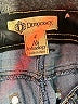 Democracy Solid Blue Jeans Size 4 - photo 7