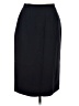 Unbranded 100% Polyester Solid Black Formal Skirt Size 8 - photo 1