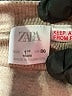 Zara Tweed Tan Long Sleeve Turtleneck Size 12-18 mo - photo 3