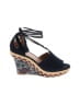 CAbi Blue Wedges Size 6 1/2 - photo 1