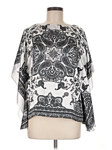 Cotton Express 3/4 Sleeve Blouse (view 1)