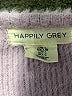 Happily Grey Purple Short Sleeve Turtleneck Size L - photo 7