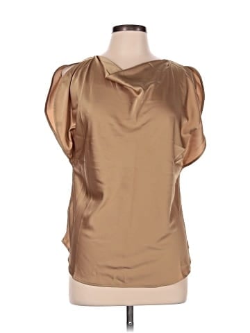 White House Black Market Short Sleeve Blouse (view 1)