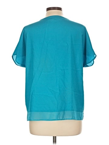 DKNY Short Sleeve Blouse (view 2)