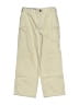 Kitestrings 100% Cotton Solid Ivory Cargo Pants Size 6 - photo 1