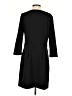 Gao Solid Black Casual Dress Size S - photo 2