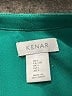 Kenar 100% Polyester Green Sleeveless Blouse Size L - photo 4