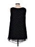 M.S.S.P. 100% Polyester Black Sleeveless Blouse Size L - photo 2