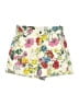 Zara Floral Ivory Shorts Size XS - photo 1