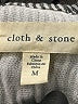 Cloth & Stone Stripes Gray Romper Size M - photo 4