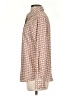 MNG Tweed Brown Long Sleeve Blouse Size 4 - photo 5