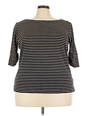 Lauren by Ralph Lauren 3/4 Sleeve Top (view 1)
