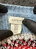 ASPEN Print Blue Pullover Sweater Size M - photo 7