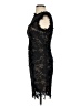 Cache 100% Viscose Black Cocktail Dress Size 2 - photo 5