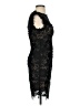 Cache 100% Viscose Black Cocktail Dress Size 2 - photo 4
