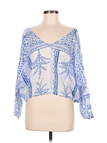 Free People 3/4 Sleeve Blouse (view 1)