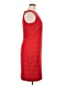 Chaps Solid Red Cocktail Dress Size 14 - photo 4