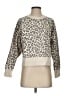 FRAME 100% Cotton Animal Print Tan Pullover Sweater Size S - photo 1