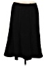 Larry Levine Solid Black Formal Skirt Size 8 - photo 1