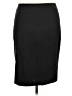 Ann Taylor Solid Black Casual Skirt Size 14 - photo 1