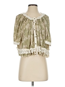 Free People 3/4 Sleeve Blouse