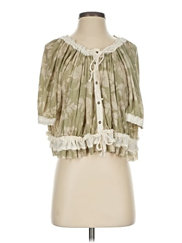 Free People 3/4 Sleeve Blouse (view 1)